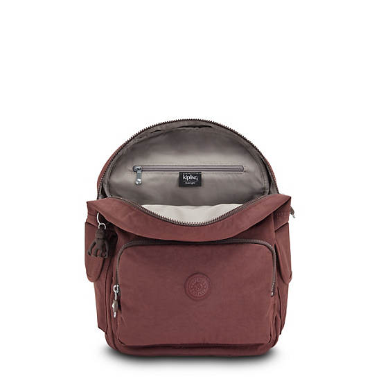 Kipling City Pack Backpacks Mahogany | AU 1807AH